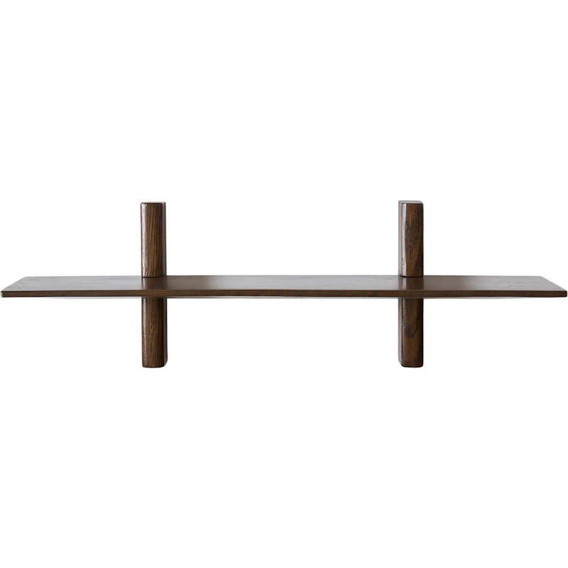 Noir Hylle Enkel 50 cm, Mørkmalt