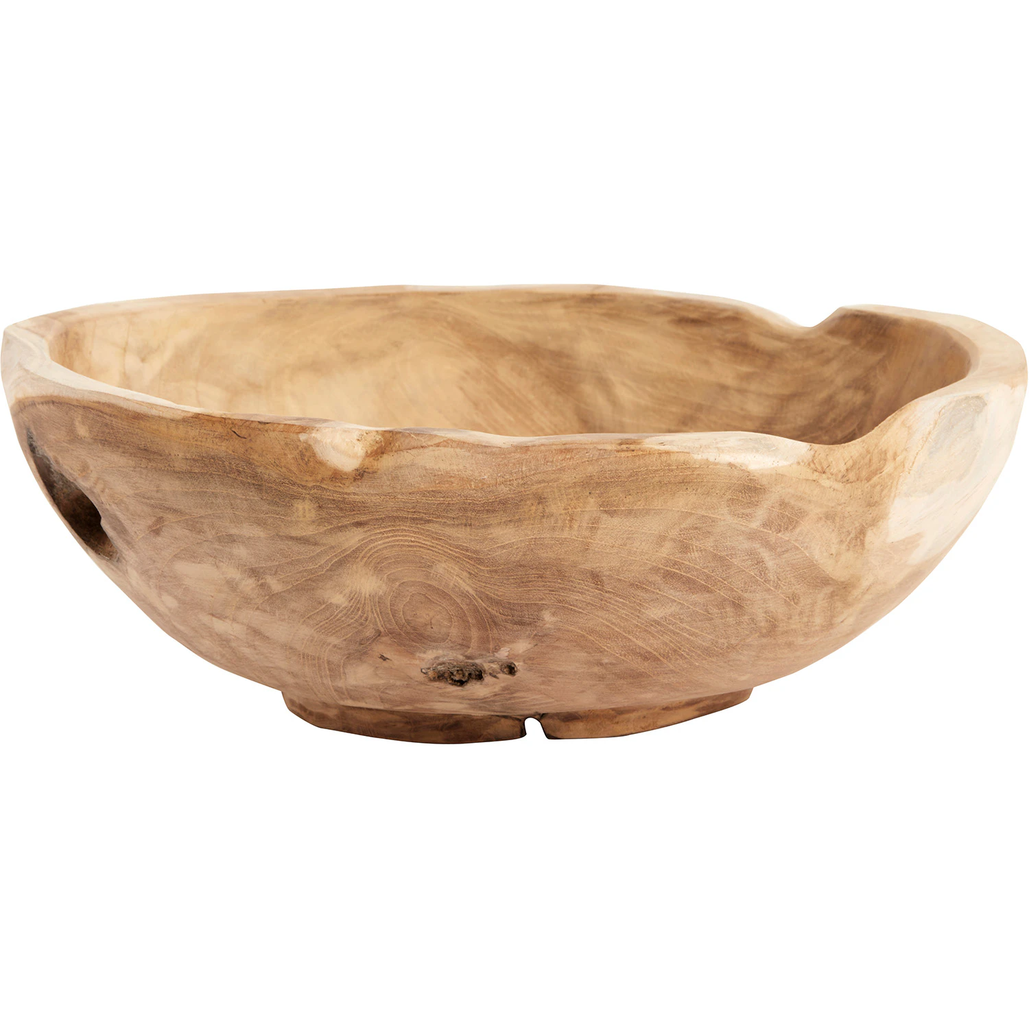 Muubs Salatbolle &Oslash;30 Cm Naturlig -  Salatsk&aring;ler Teak Natural - 8470000184