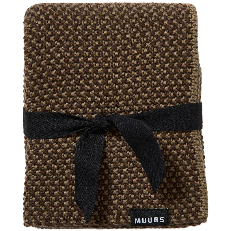 Sentaku Kjøkkenhåndkle 50x80 cm, Brun / Sort