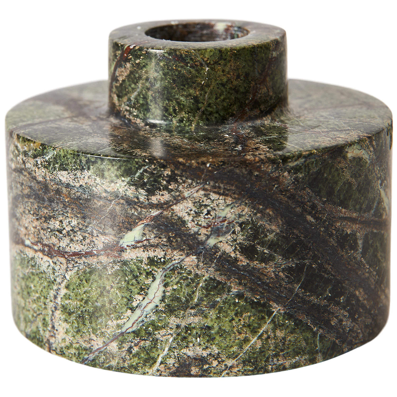 Muubs Vita Lysestake 6 Cm  -  Lysestaker Marmor Seagrass - 9190002226