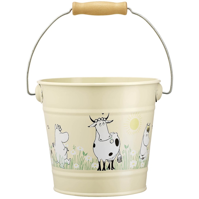 Moomin In the garden Bøtte 2 L, Gul