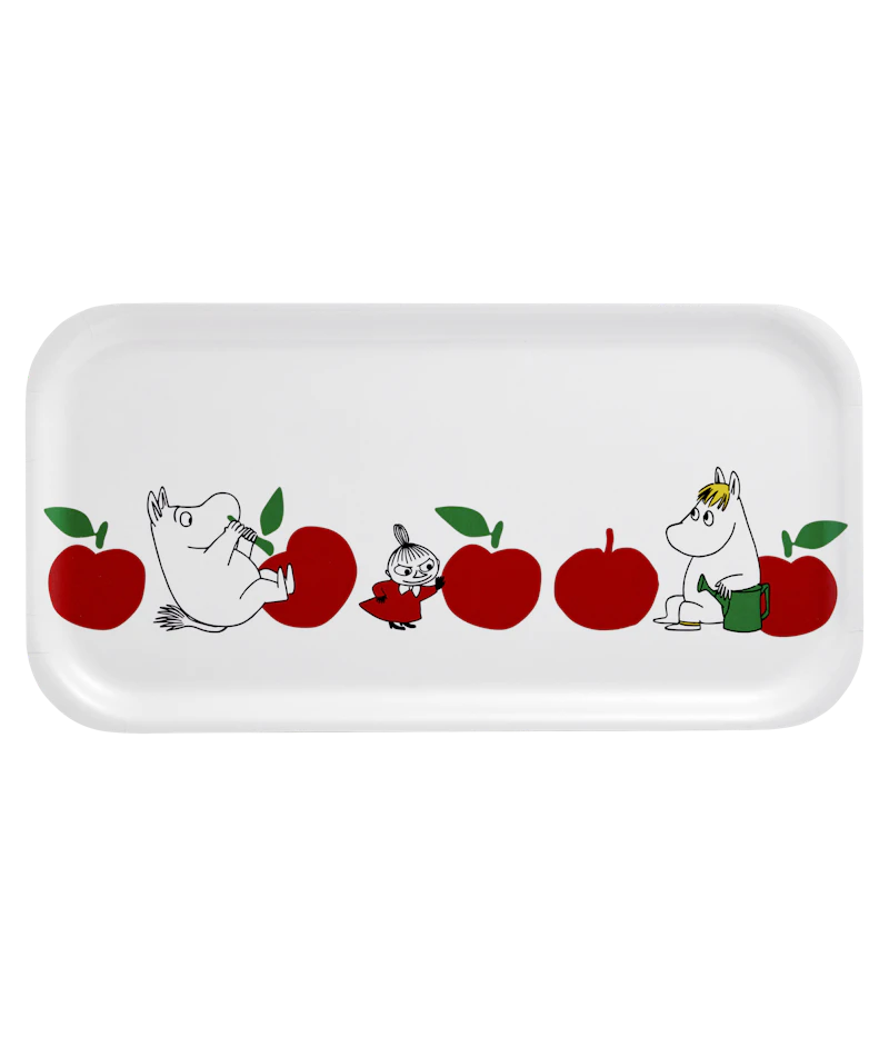 Moomin Joyfull Apples Brett 43x22 cm