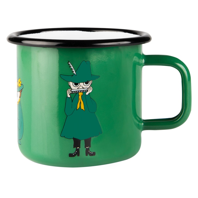 Moomin Retro Enamel Mug 37 cl, Snufkin