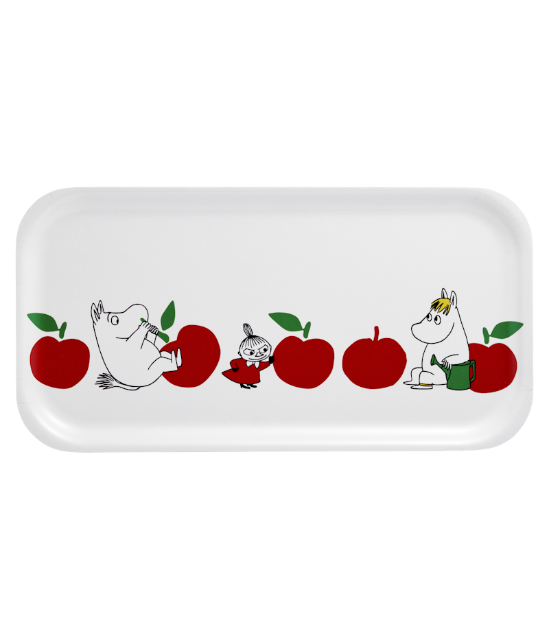 Moomin Joyfull Apples Brett 43x22 cm