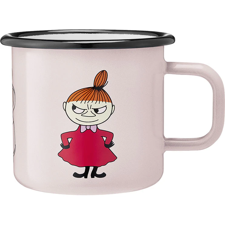 Muurla Mumin Krus 37 Cl Little My -  Mumin-krus Emaljert Karbonst&aring;l Rosa - 1701-037-07