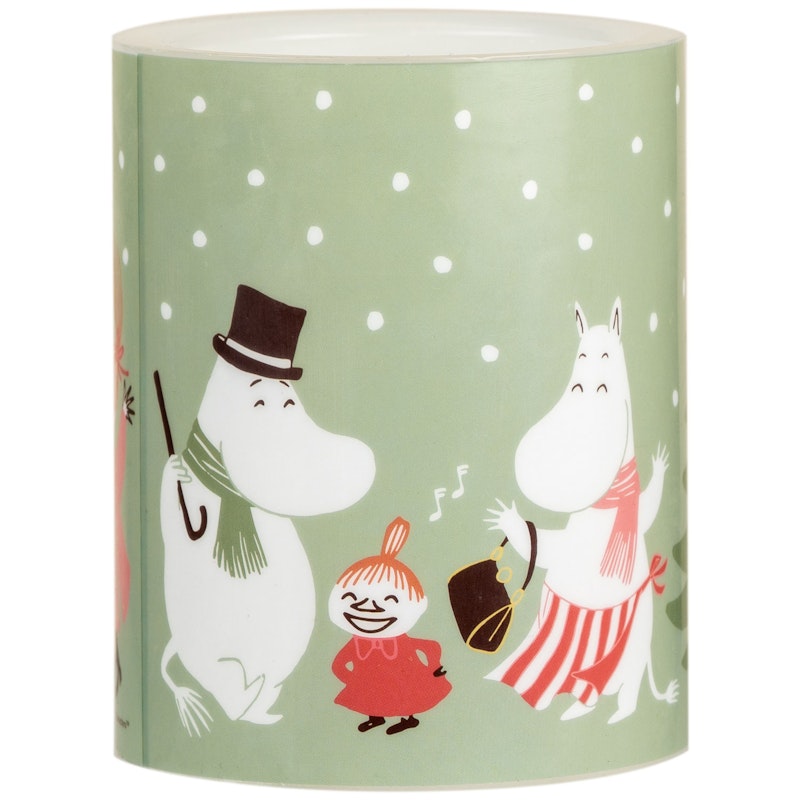 Mummi LED-stearinlys 12,5 cm, Festive Spirits