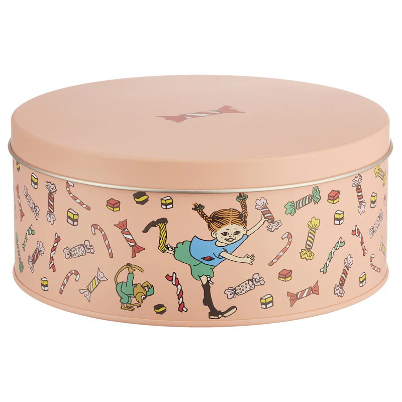 Pippi Candy Blikkboks Ø15 cm