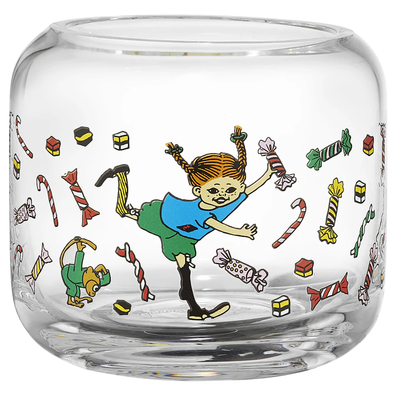 Pippi Candy Telysholder 8 cm