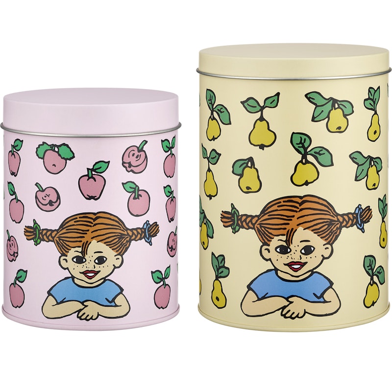 Pippi Fruits Blikkbokssett 2-pk