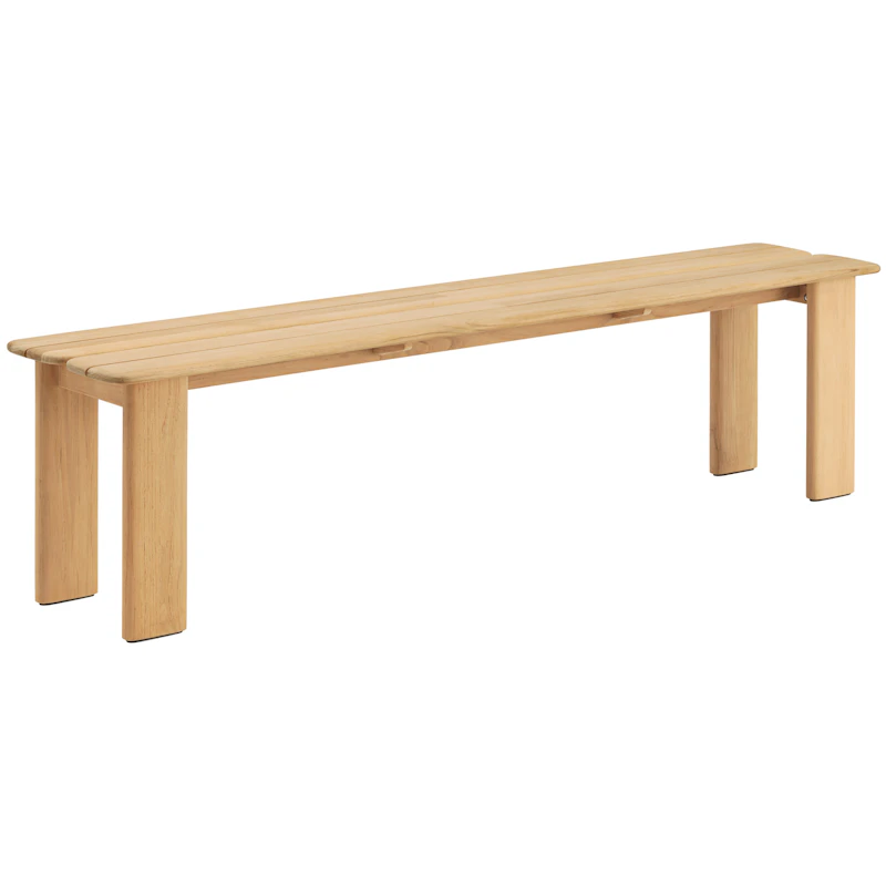Assemble Benk 180 cm, Teak