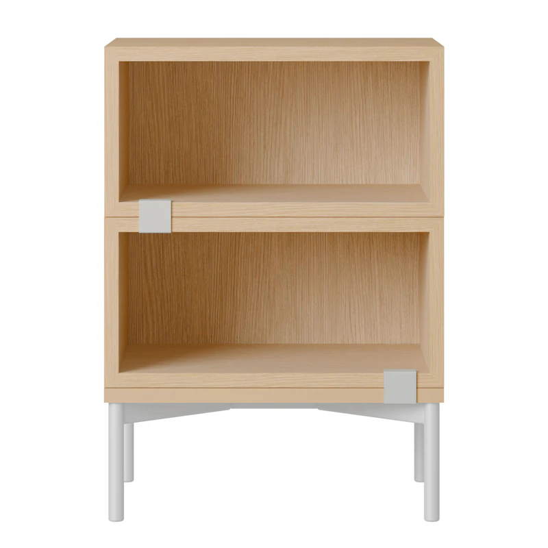 Stacked Configuration 1 Nattbord, Eik