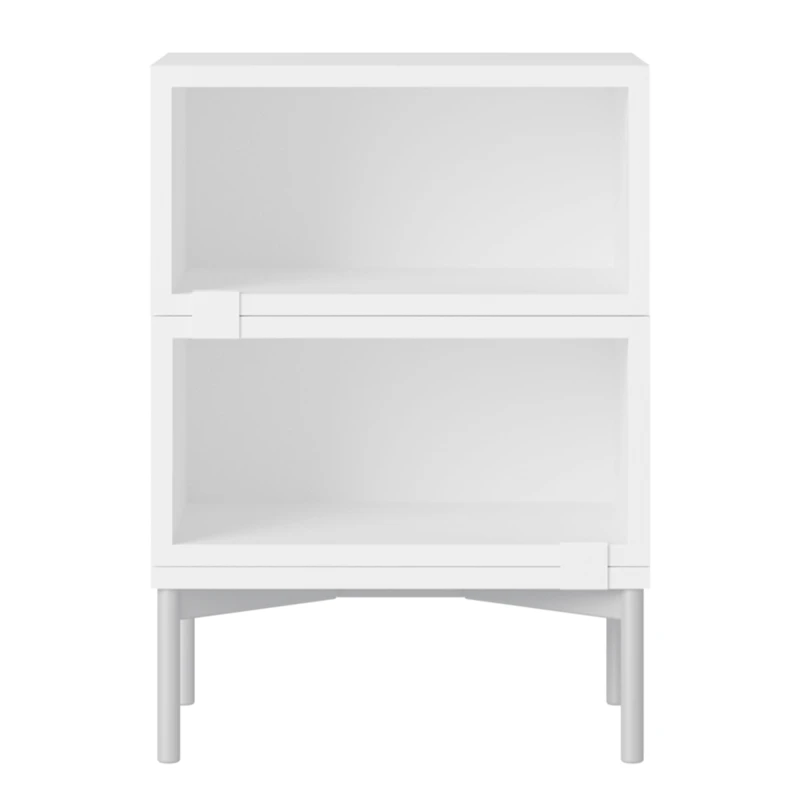 Stacked Configuration 1 Nattbord, Hvit