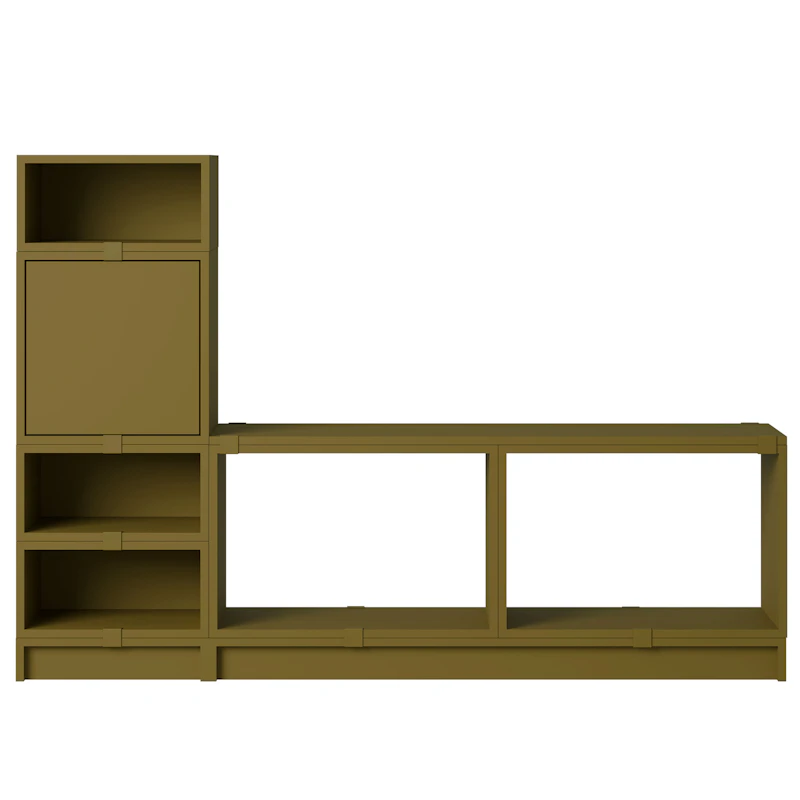 Stacked Configuration 1 Møbler til hallen, Mørkegrønn
