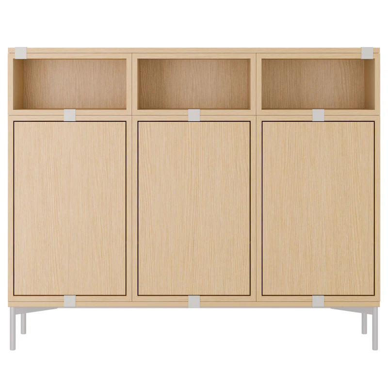 Stacked Configuration 3 Skjenk, Eik