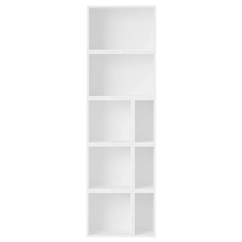 Stacked Configuration 7 Bokhylle, Hvit