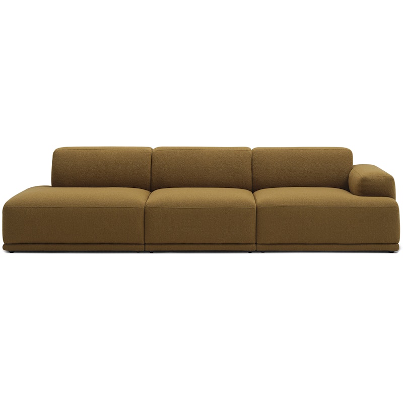 Connect Soft Modulær 3-seter Sofa Med Åpen Venstre Side, Hearth 008