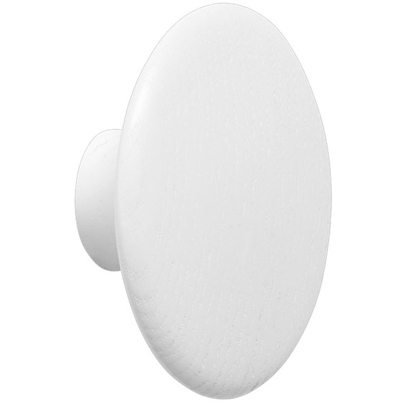 Dots Krok Tre Ø6,5 cm, Hvit