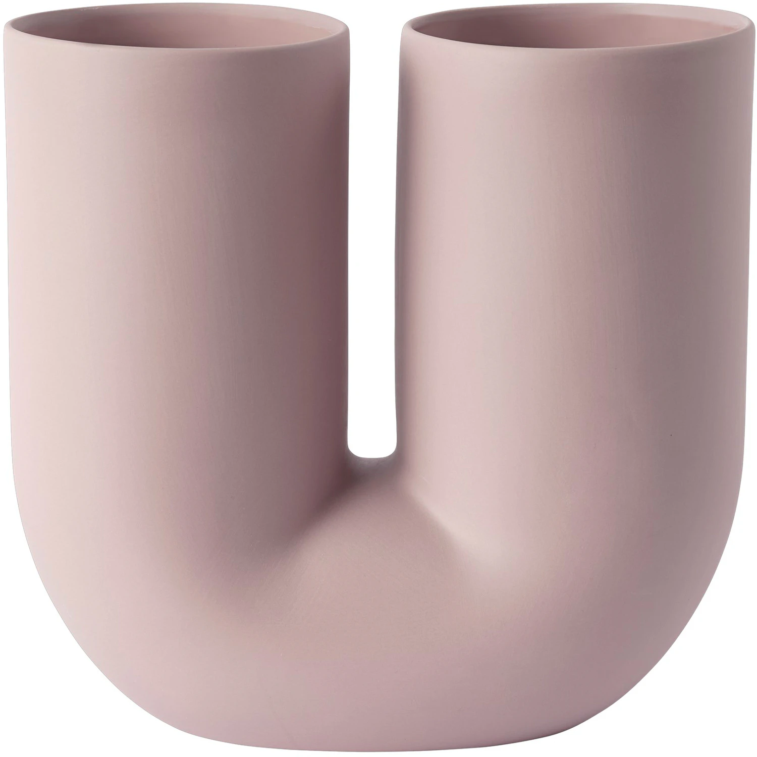 Muuto Kink Vase 26 Cm  -  Vaser Steingods Dusty Lilac - KNKVAS26A03