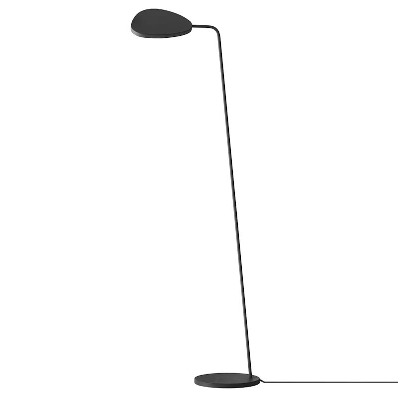 Leaf Gulvlampe, Svart