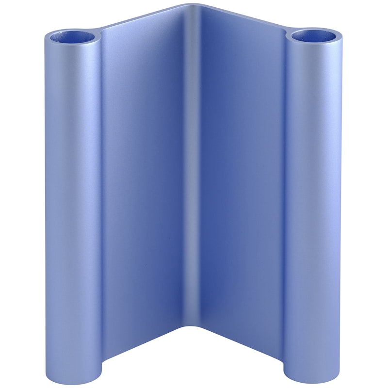 Pair Lysestake 18 cm, Lyseblå