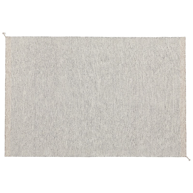 Ply Teppe Resirkulert Polyester Sort / Hvit, 170x240 cm