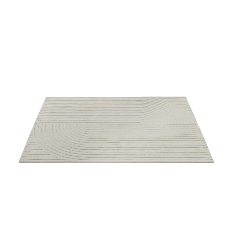 Relevo Ullteppe 170x240 cm, Off-white