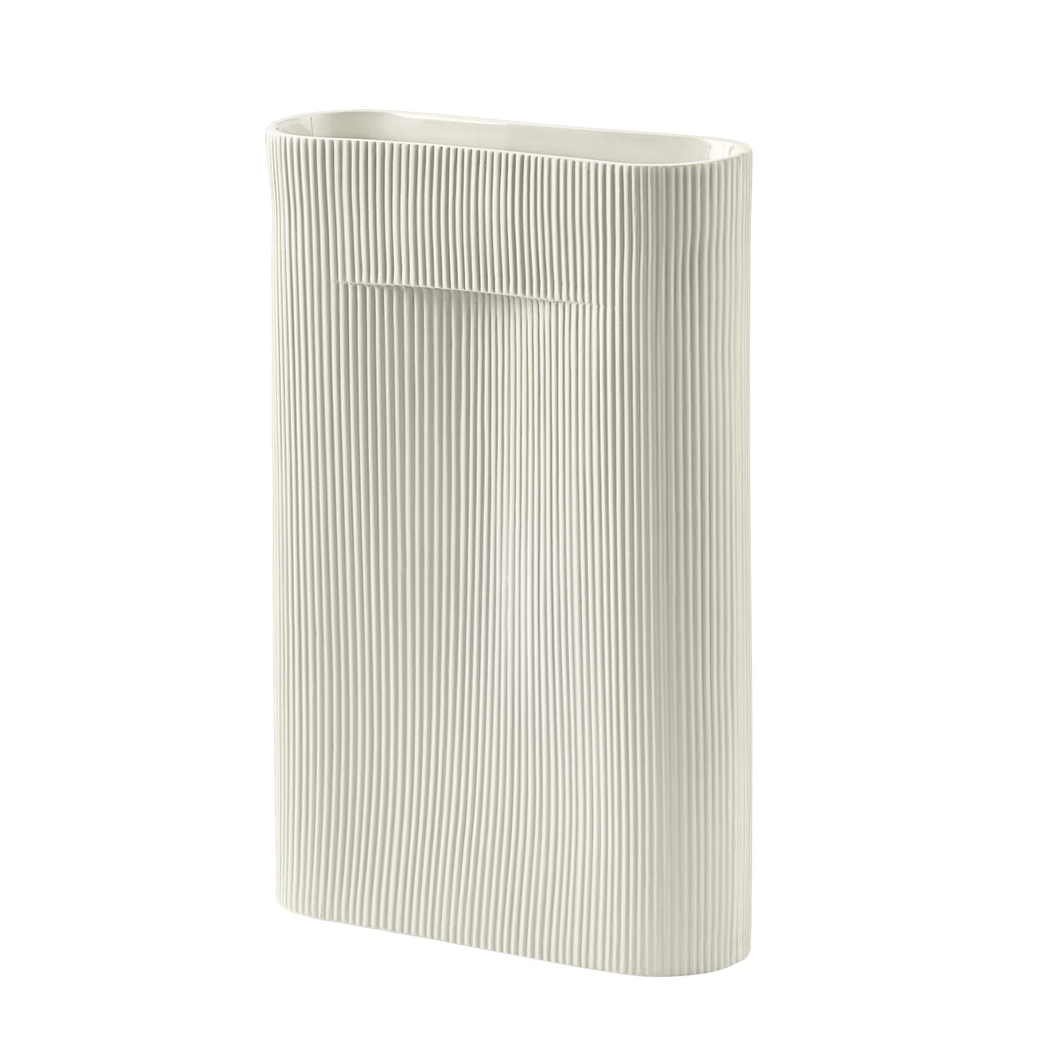 Muuto Ridge Vase 48 Cm  -  Vaser Steingods Off-White - RIDVAS48A03