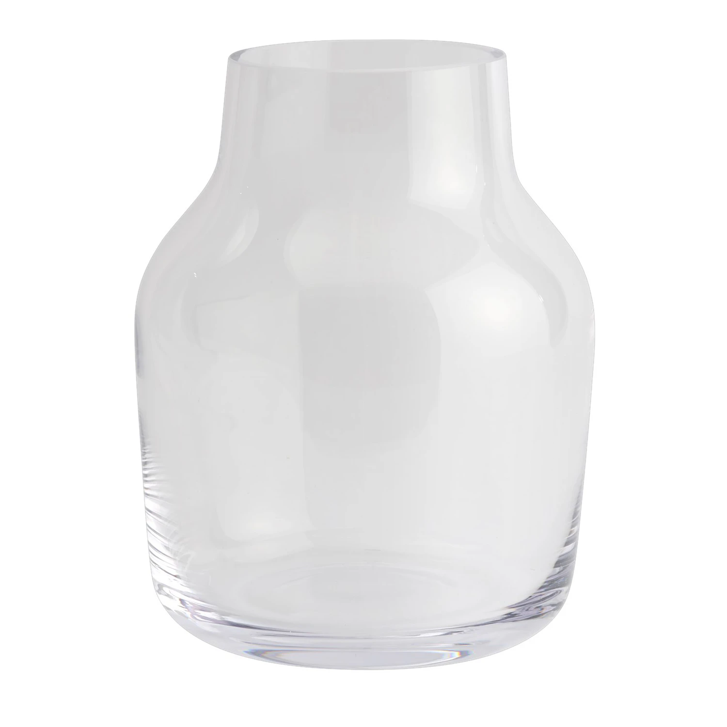 Muuto Silent Vase &Oslash;15 Cm  -  Vaser Glass Klar - SILVAS15A02