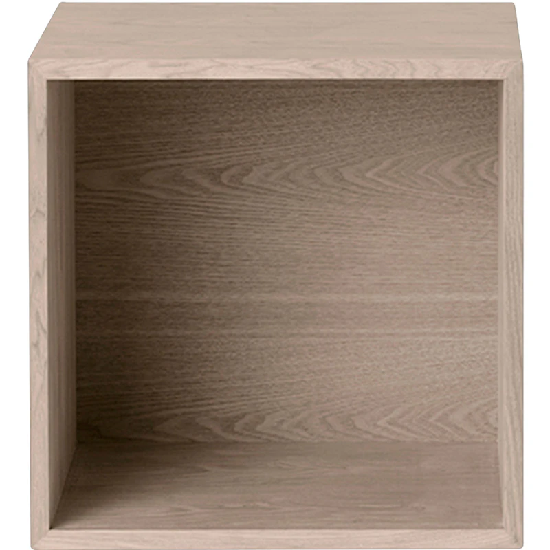Stacked Hylle 2.0 Med Ryggskive/Medium, Eik