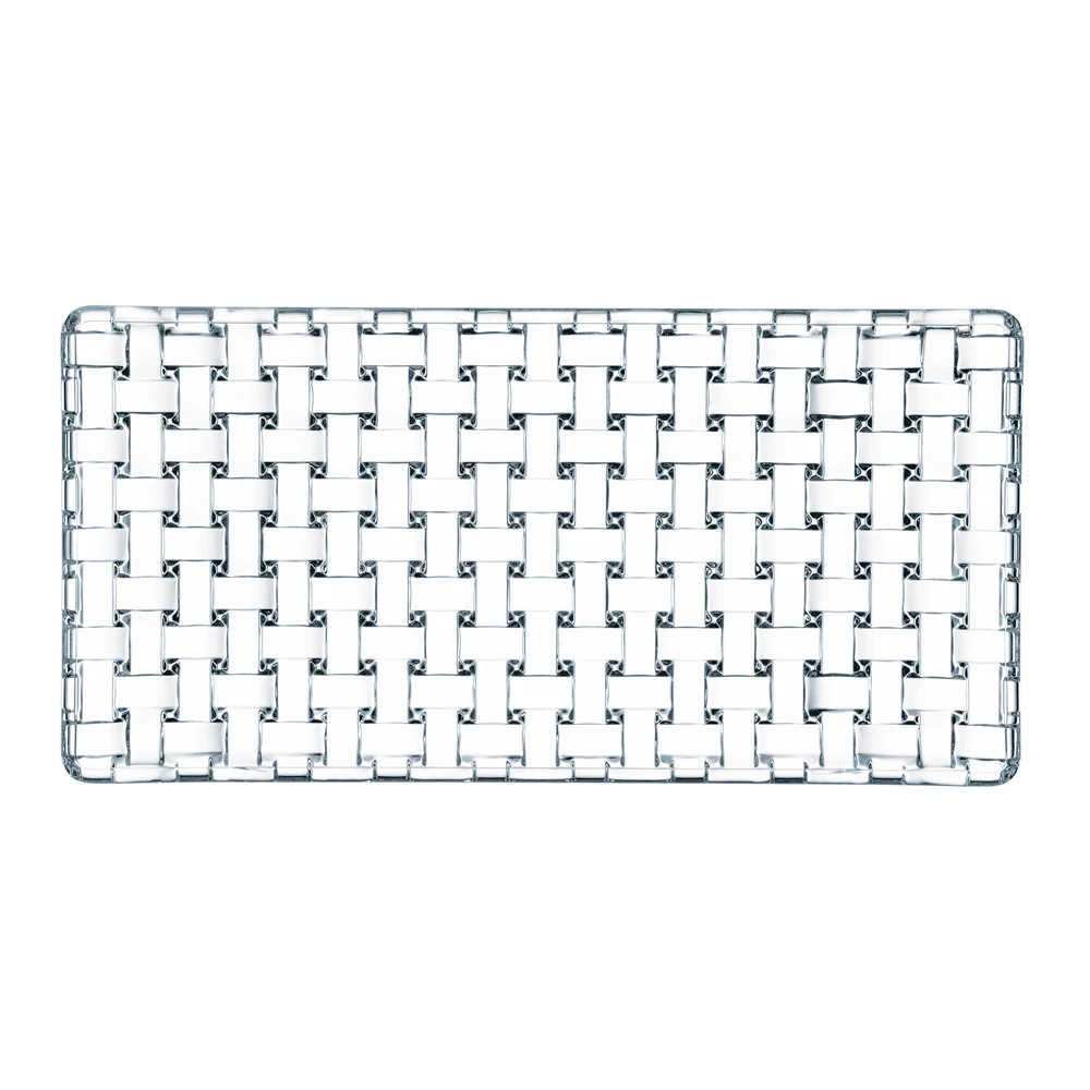 Nachtmann Bossa Nova Rektangul&aelig;r Tallerken 28x14 Cm -  Tallerkener Klar - 81399