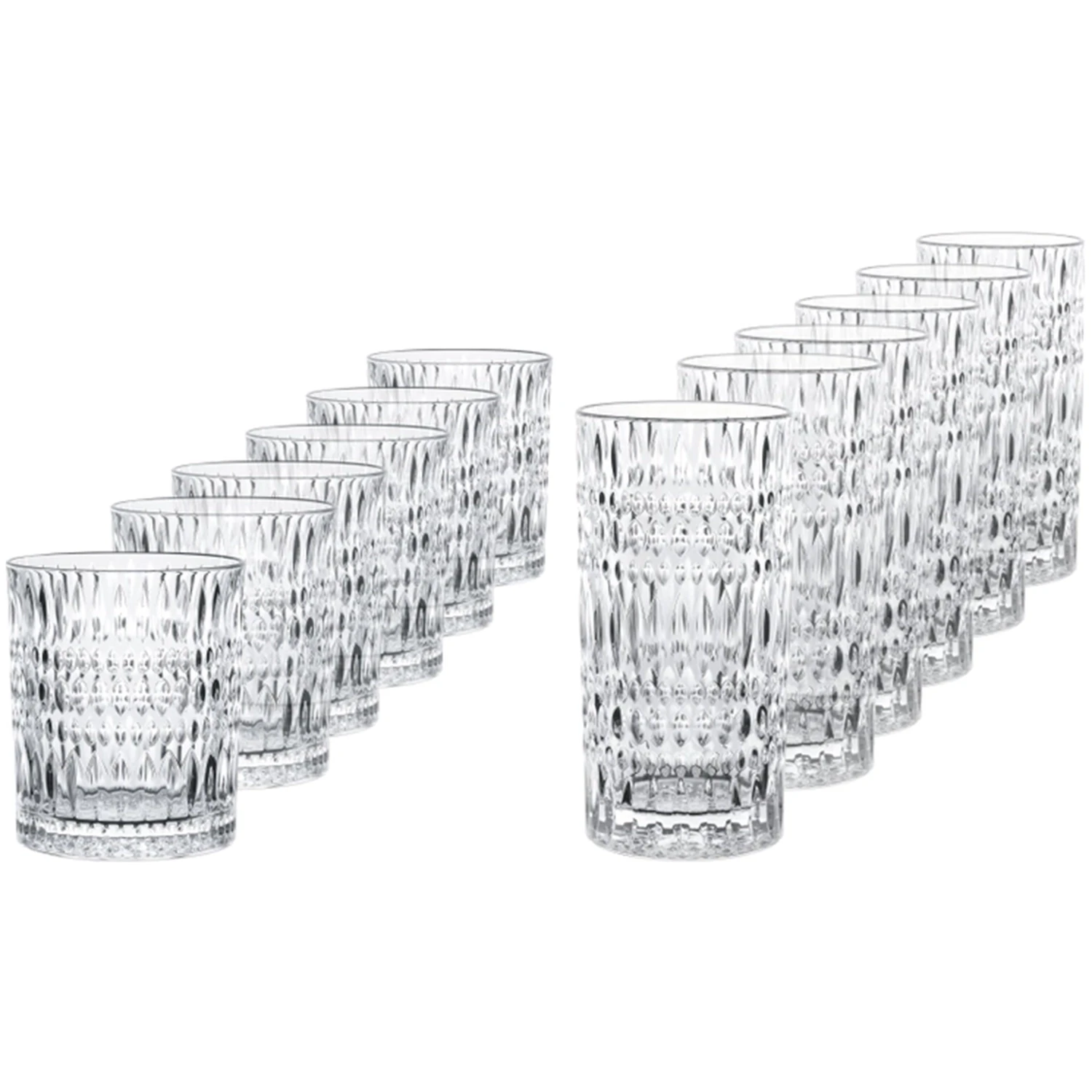 Nachtmann Ethno Tumblerglass 12-pk -  Tumblerglass Krystall Klar - 105354