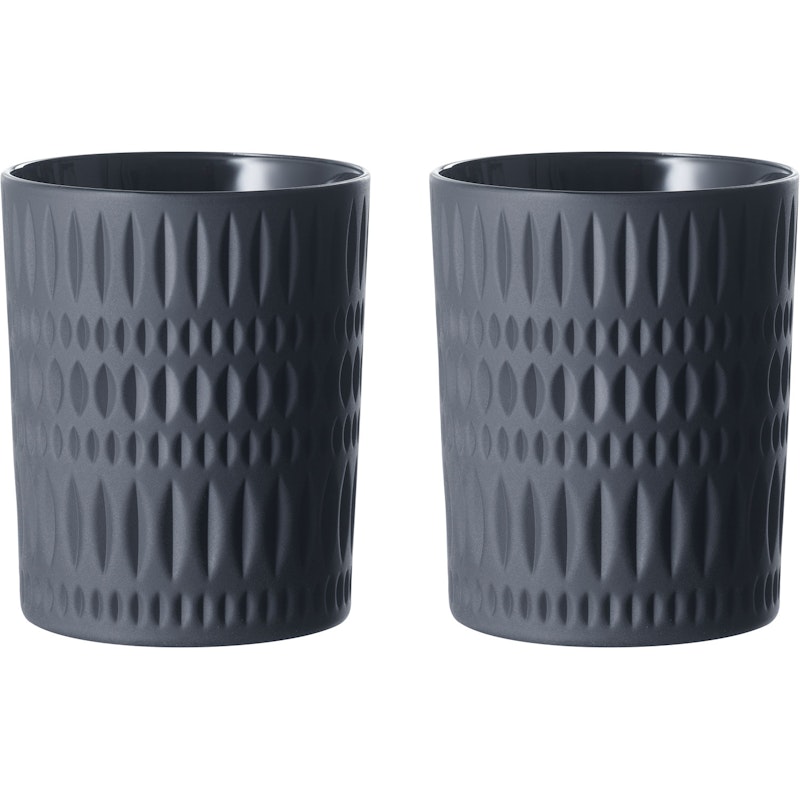 Ethno Whiskeyglass 30,4 cl 2-pk, Sort