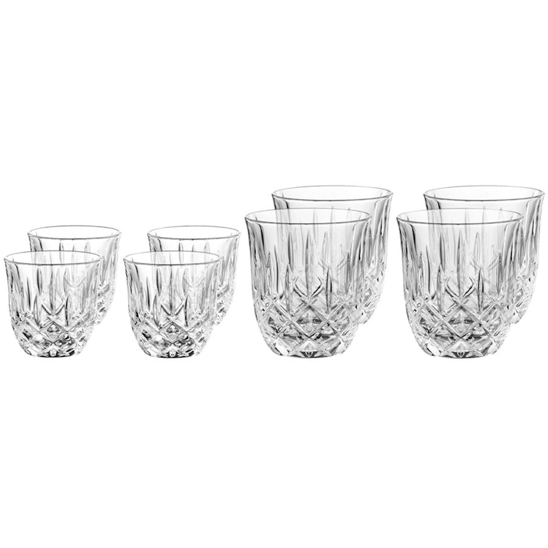 Noblesse Barista Glass Med To Størrelser, 8-pk