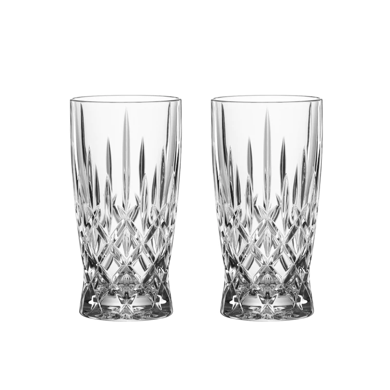 Noblesse Kaffe Latte-Glass 35 cl 2-pk