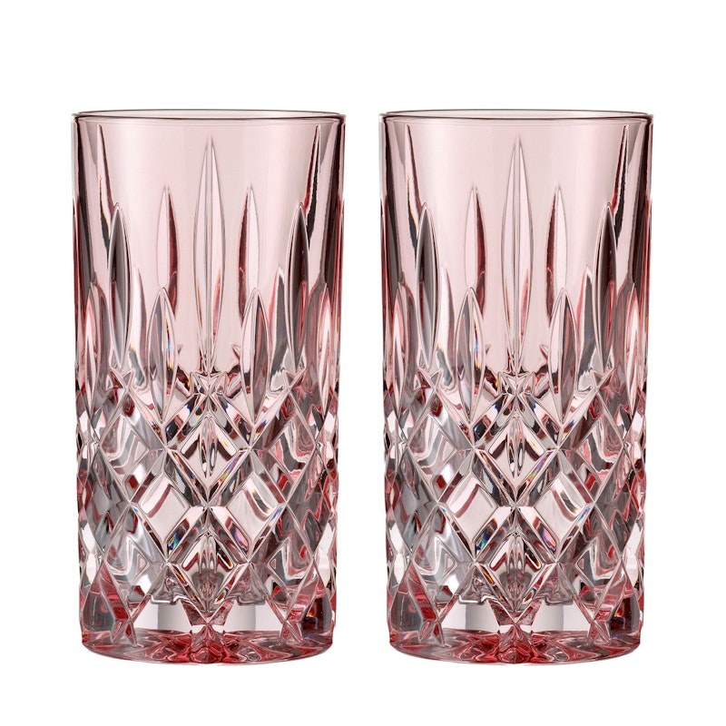 Noblesse Longdrinkglass 37 cl 2-pk, Rose