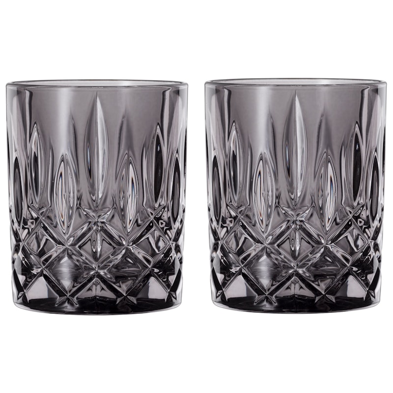 Noblesse Tumblerglass 2-pk, Smoke