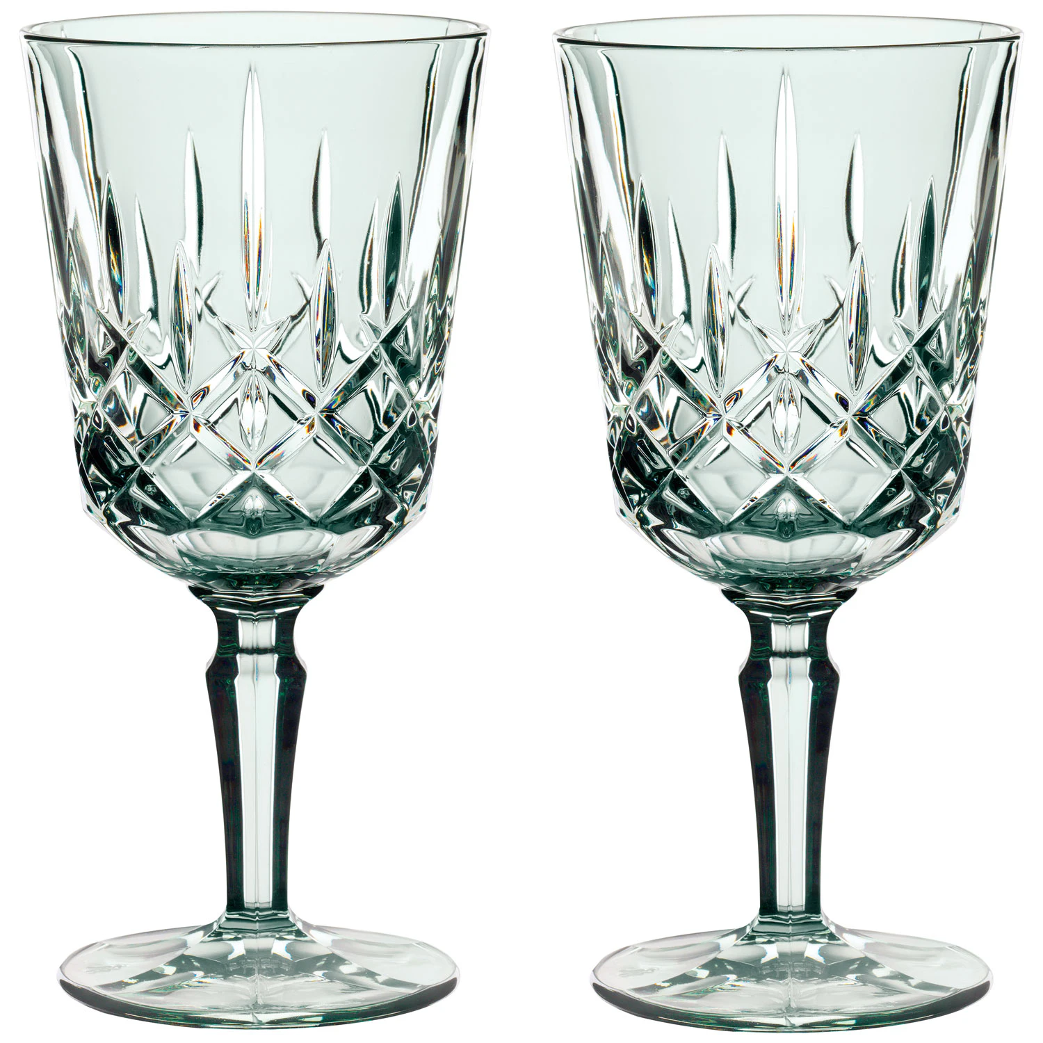 Nachtmann Noblesse Vinglass 35 Cl 2-pk  -  Vinglass Krystall Mint - 105220