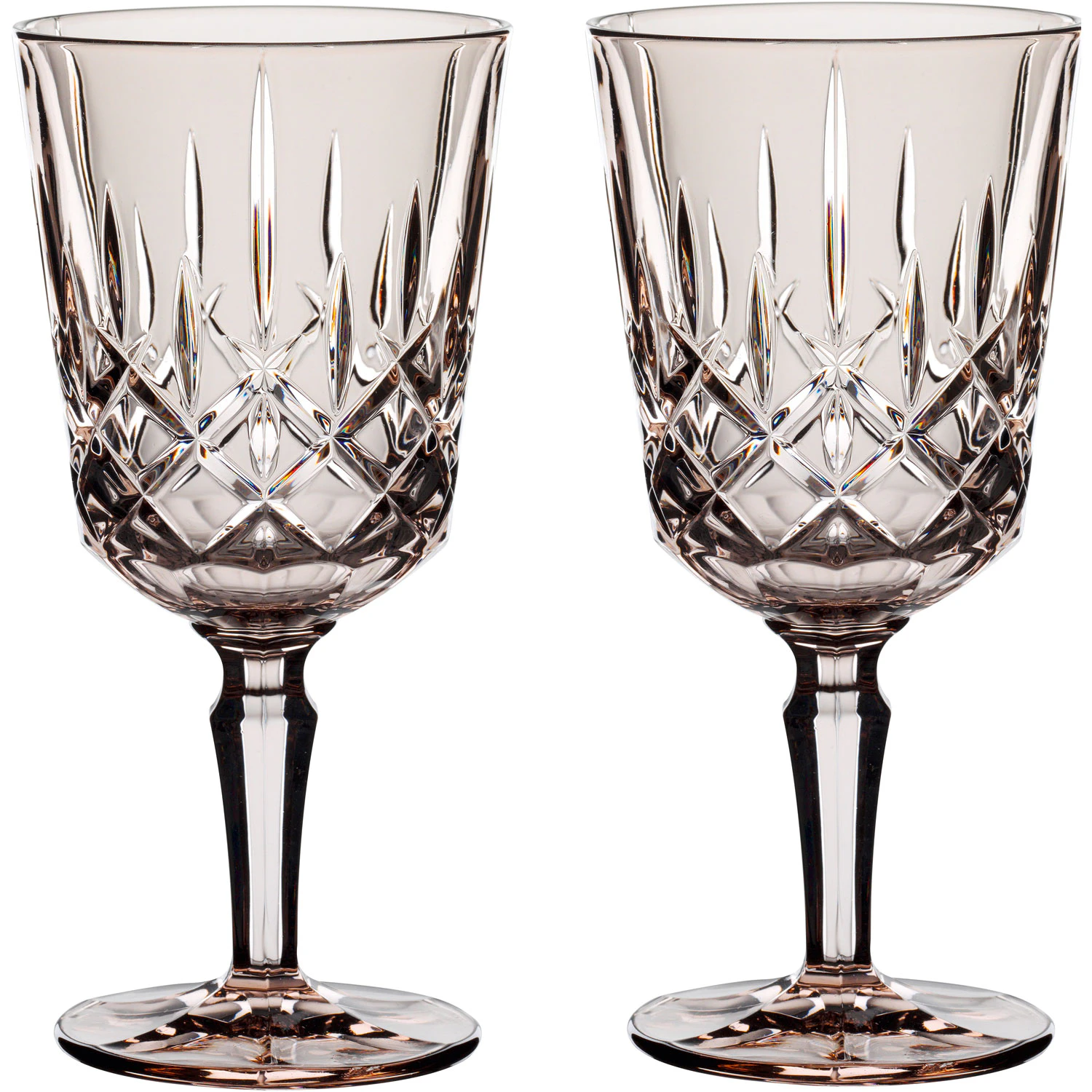 Nachtmann Noblesse Vinglass 35 Cl 2-pk  -  Vinglass Krystall Taupe - 105217