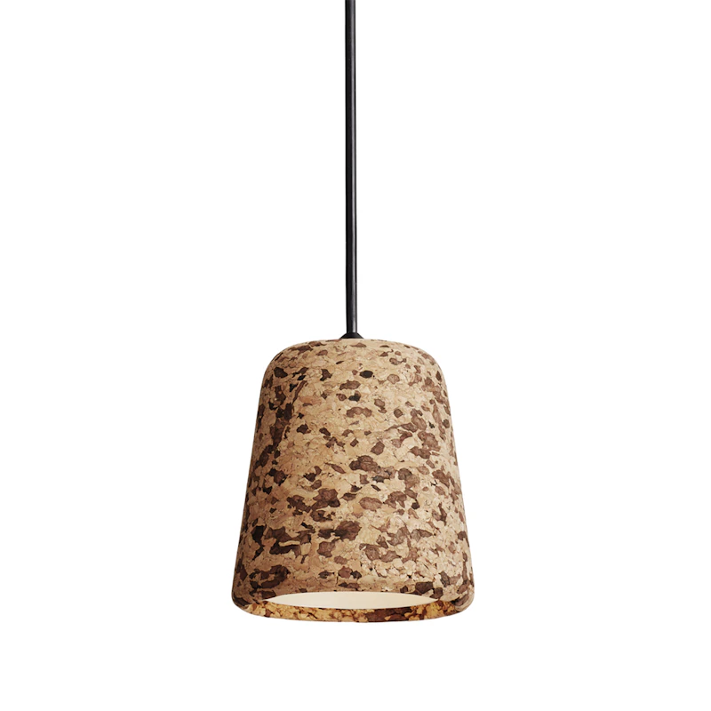 Material Anhengslampe,  Svart /Blandet Kork