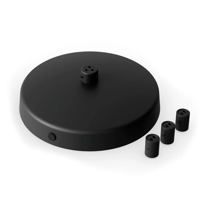 Multi Takbaldakin Til Tense 3 Deler, Sort