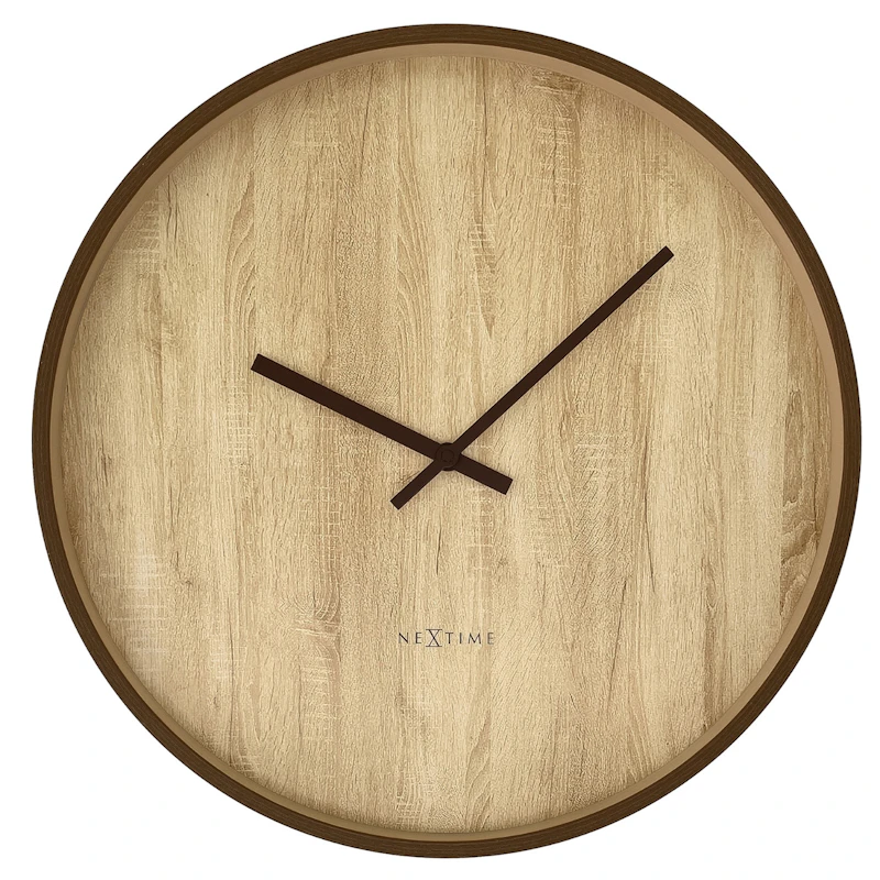 Oslo Veggklokke Ø50 cm, Light Brown