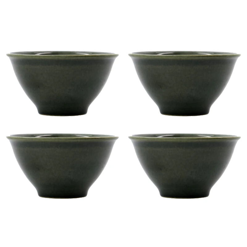 Hala, Grön Skåler Ø12 cm 4-pk, Grønn Grønn
