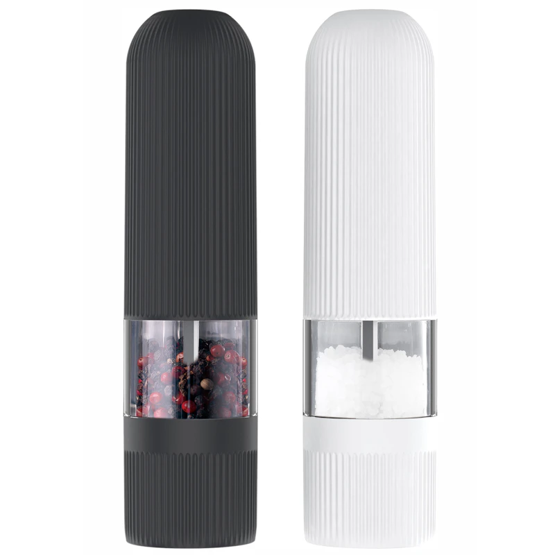 Plissé Elektrisk Krydderkvernsett 2 Deler