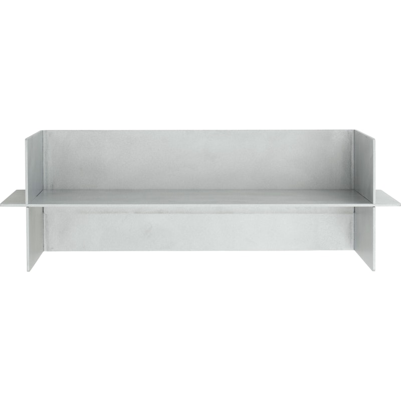 Alu Hylle Børstet Aluminium 60 cm