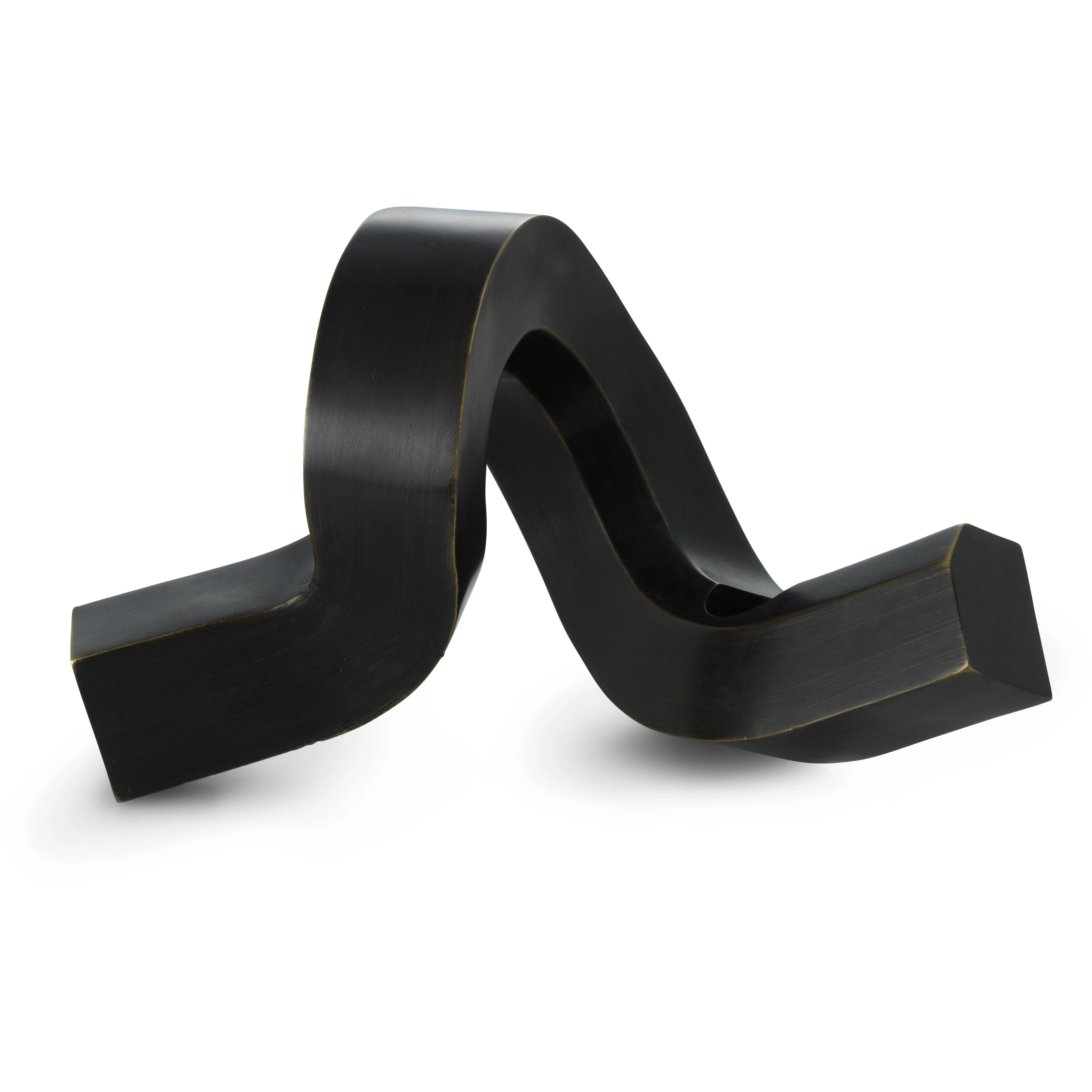 Normann Copenhagen Crooked One Lysestake Farget -  Lysestaker Aluminium Bronse - 607884