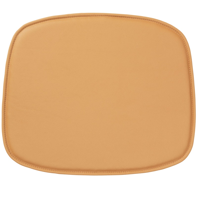 Form Seat Cushion Pute Skum Laget av skinn, Laget av skinn Camel