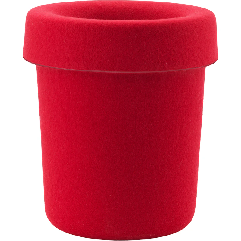 Hide Søppelbøtte, Lys Rød