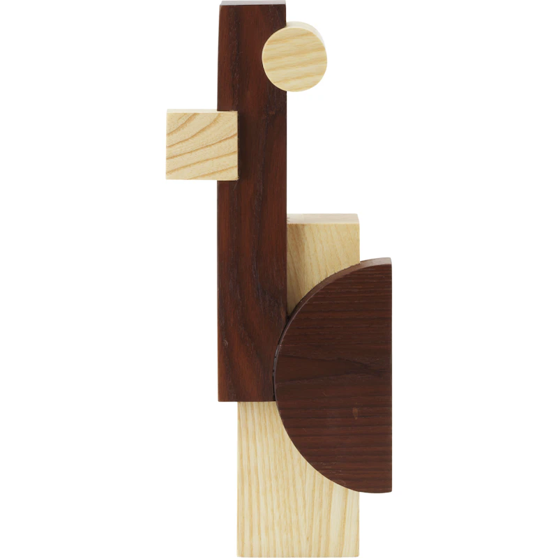 Join Skulptur Karbonisert Ask 28 cm