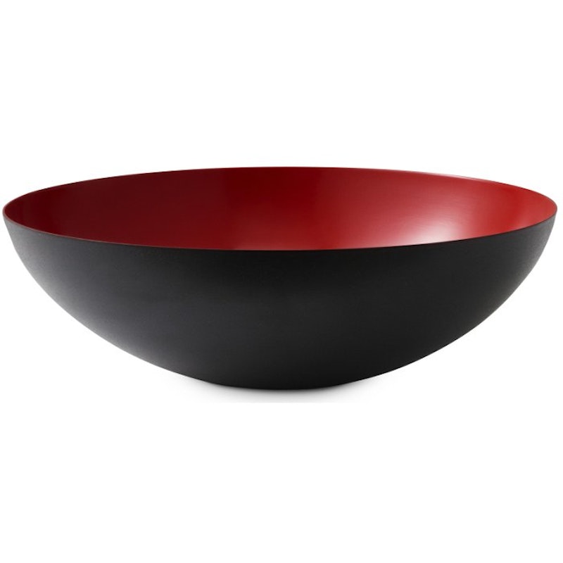 Krenit Skål 38 cm, Rød