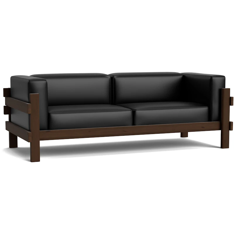 Kube 3-Seter Sofa, Mørkebrun / Ultra 41599